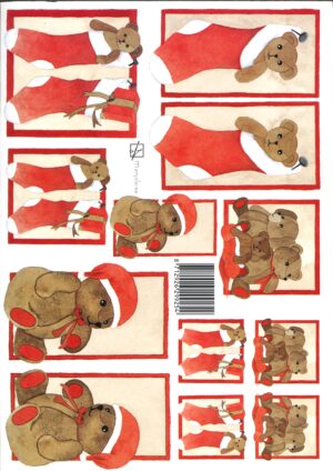 knipvel-3D - Marjoleine Kerstteddy