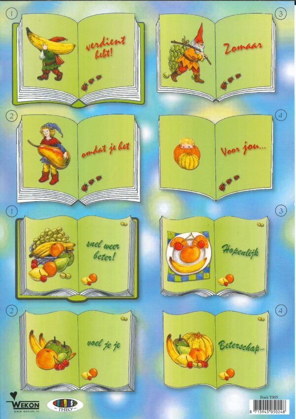 knipvel-3D - Boek T005