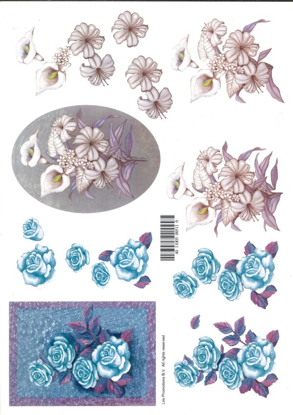 knipvel-3D - Bloemen