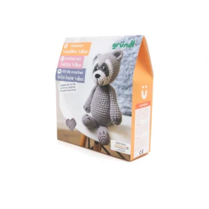 Haakset Wasbeer Wilma – knuffelbaar haakproject voor iedereen
