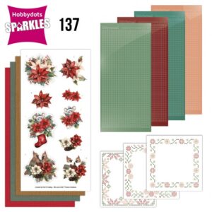 Hobbydots Sparkles Nr. 137 Floral christmas