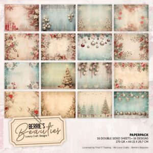 Berries Beauties paperpack Shabby Chic Christmas