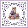 knipvel-3D - Berries Beauties - Pastel Purple Christmas 2 - DODOHS10006 - Afbeelding 2