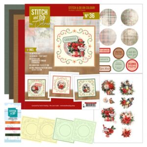 Stitch and Do on colour Nr. 36 Floral Christmas
