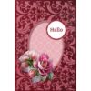 3D Velvet Cards A6 - Peonies - Afbeelding 3