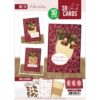 3D Velvet Cards A6 - Christmas Greetings - Afbeelding 2
