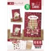 3D Velvet Cards A6 - Merry And Bright - Afbeelding 2