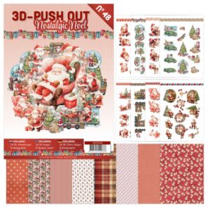 3D Push-Out Book 48 Nostalgic Noel