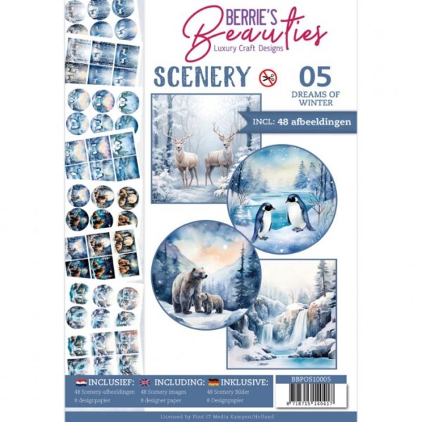 Push-Out Book Scenery Nr. 05 Dreams of Winter