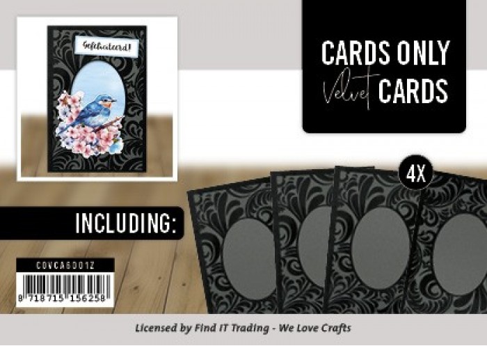 Cards Only: Velvet Cards Zwart