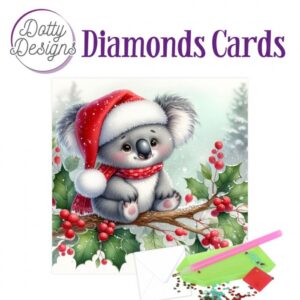 Diamond Painting Dotty Design Diamonds Cards | Christmas Koala