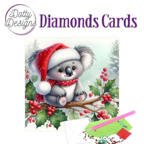 Diamond Painting Dotty Design Diamonds Cards | Christmas Koala