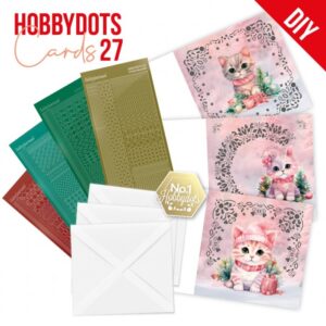 Hobbydots Cards Nr. 27 Pink Christmas