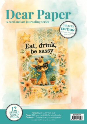 Dear Paper - A Card and Art Journaling Serie - Photos - Giraffe