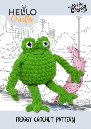 Cheeky Chums haakpakket - Froggy
