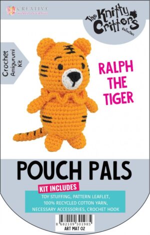 Pouch Pals haakpakket - Ralph The Tiger