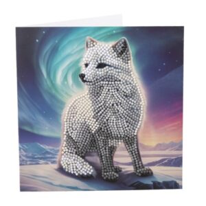 Crystal Card Kit | Diamond painting Aurora the Fox