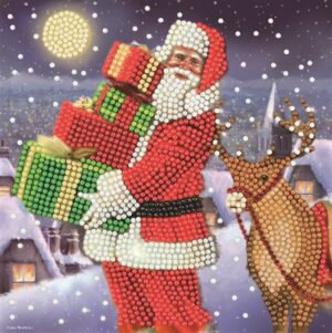 Crystal Card Kit | Diamond painting Santa's Gifts