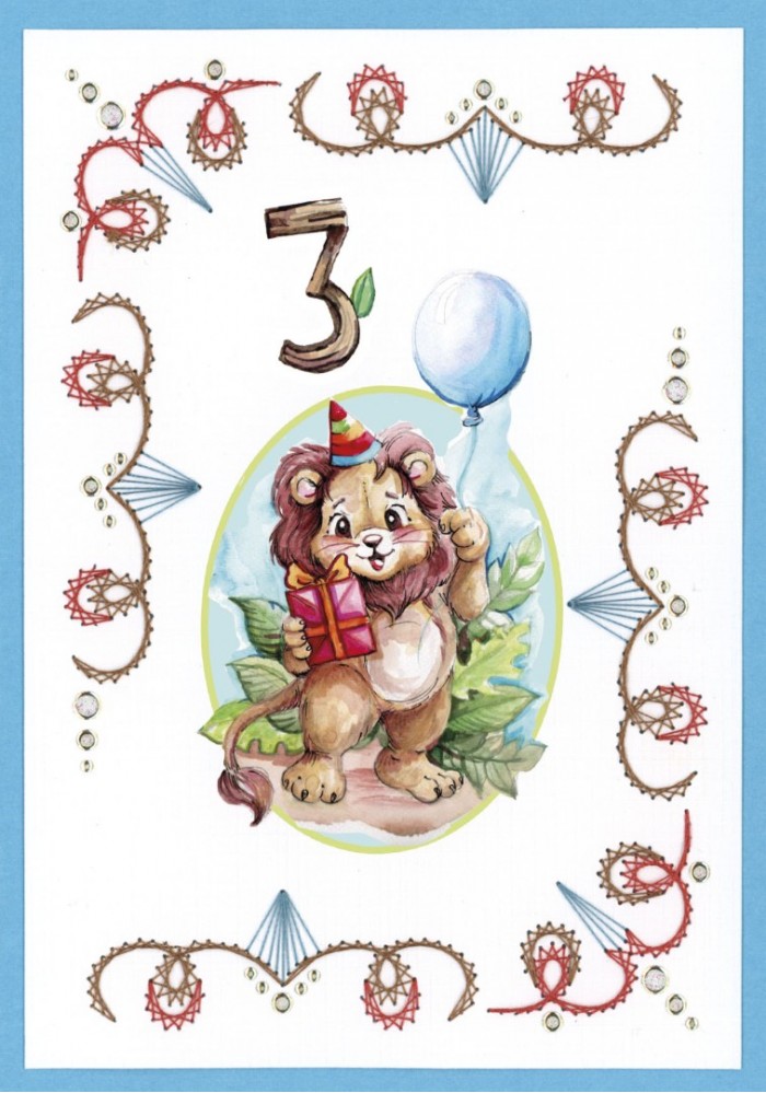 Creative Embroidery Nr. 48 Jungle Party - Afbeelding 2