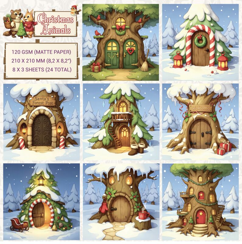 Creative Cut Outs Paperpack - Animals 02 - Afbeelding 2