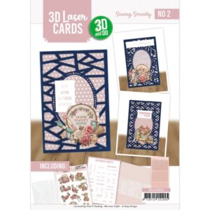 3D Laser Cards Nr. 2 Sewing Serenity