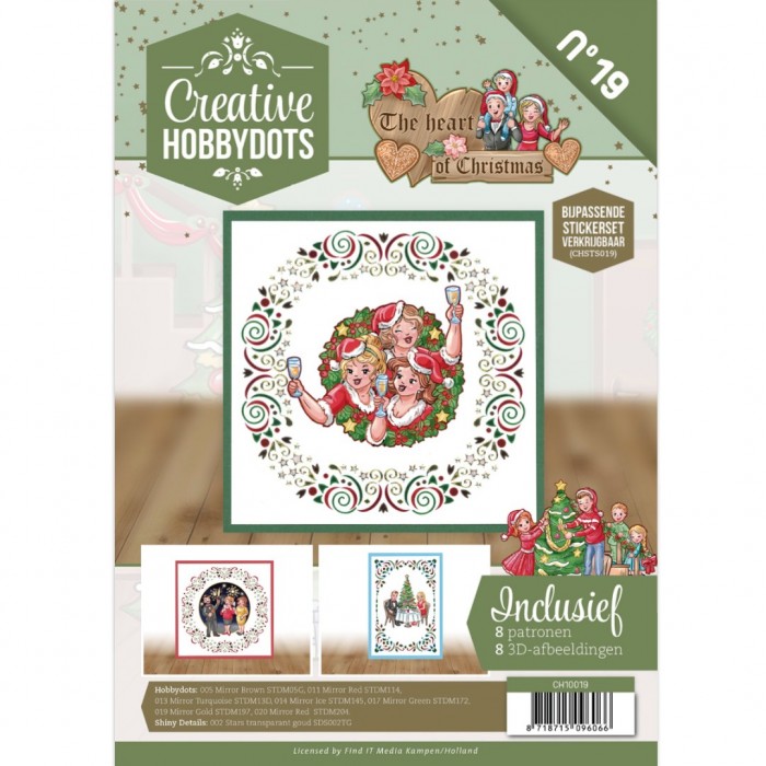 Creative Hobbydots Nr. 19 The heart of Christmas