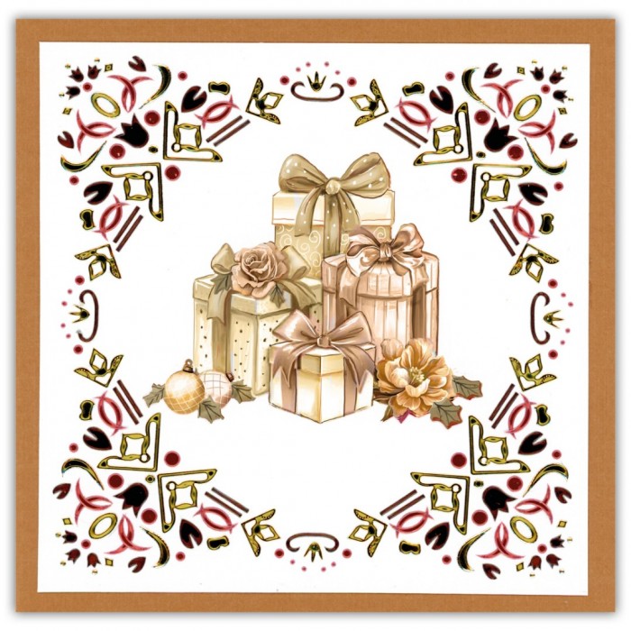 Creative Hobbydots Nr. 54 Frosted Gold Christmas - Afbeelding 3