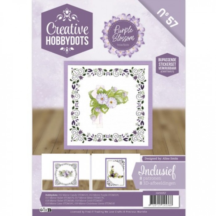 Creative Hobbydots Nr. 57 Purple Blossom