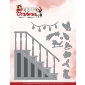Dies - Berries Beauties - A Very Furry Christmas - Very Furry Stair