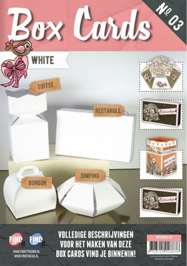 Box Cards Nr. 3 Wit