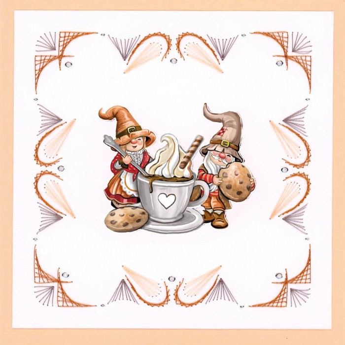 Creative Embroidery Nr. 68 Coffee Moments - Afbeelding 4