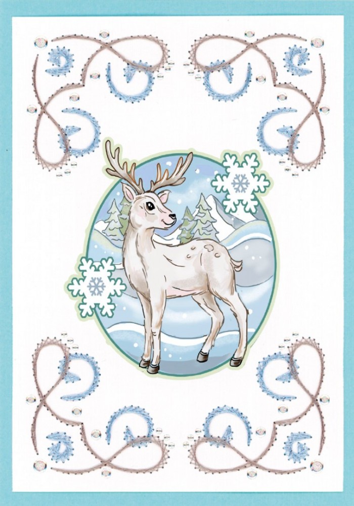 Creative Embroidery Nr. 45 Nordic Winter - Afbeelding 3
