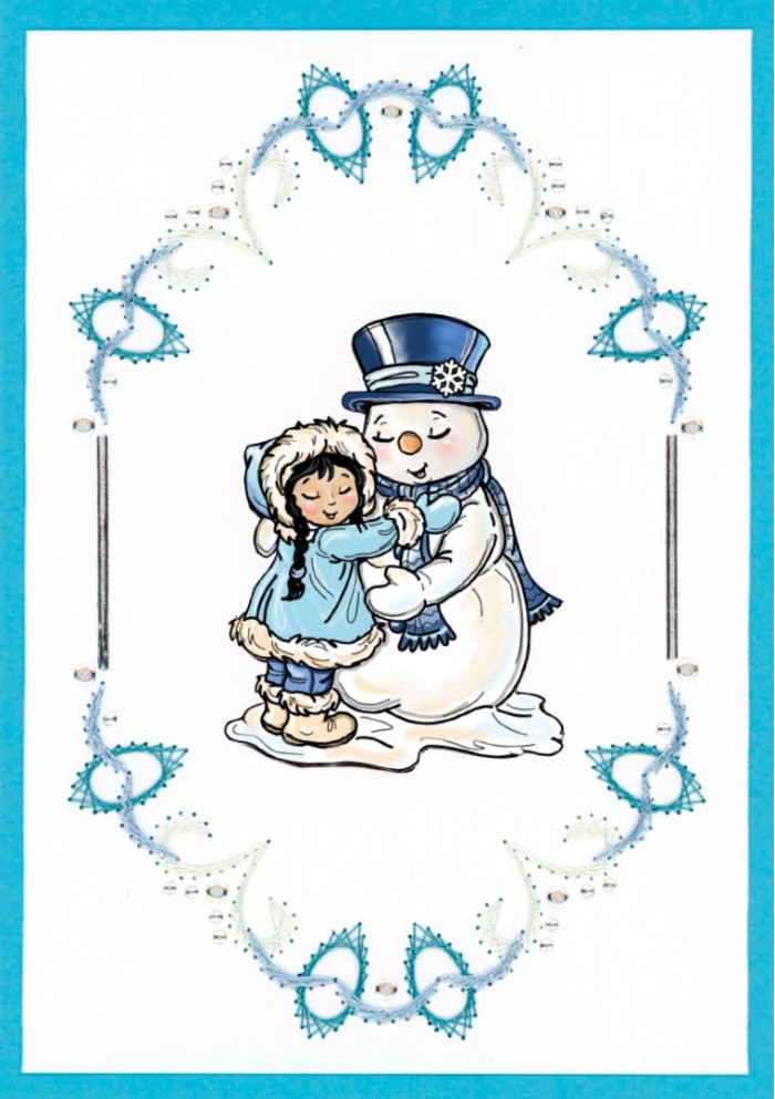 Creative Embroidery Nr. 45 Nordic Winter - Afbeelding 4