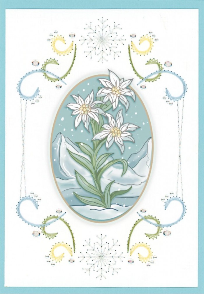 Creative Embroidery Nr. 45 Nordic Winter - Afbeelding 6