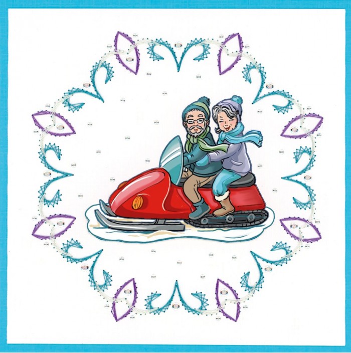 Creative Embroidery Nr. 45 Nordic Winter - Afbeelding 7