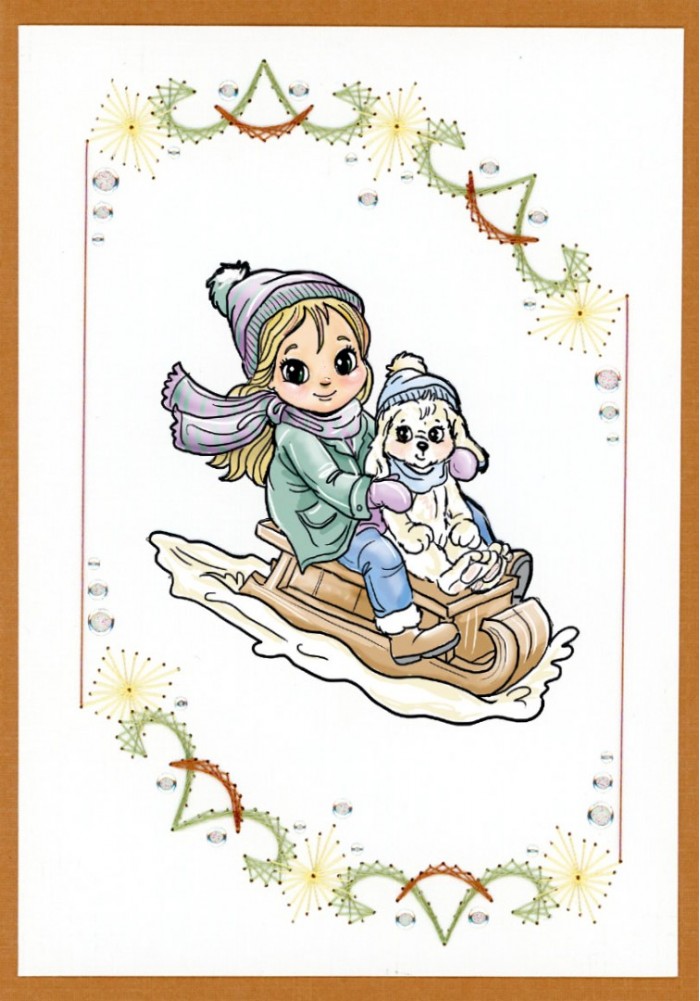Creative Embroidery Nr. 45 Nordic Winter - Afbeelding 8