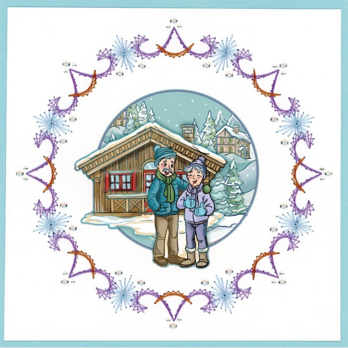 Creative Embroidery Nr. 45 Nordic Winter - Afbeelding 9