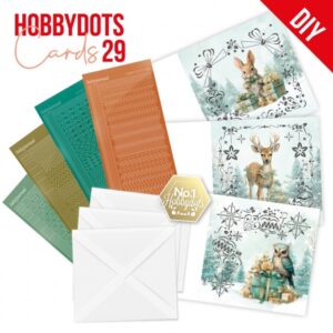 Hobbydots Cards Nr. 29 Emerald Christmas