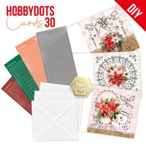 Hobbydots Cards Nr. 30 Poinsettia