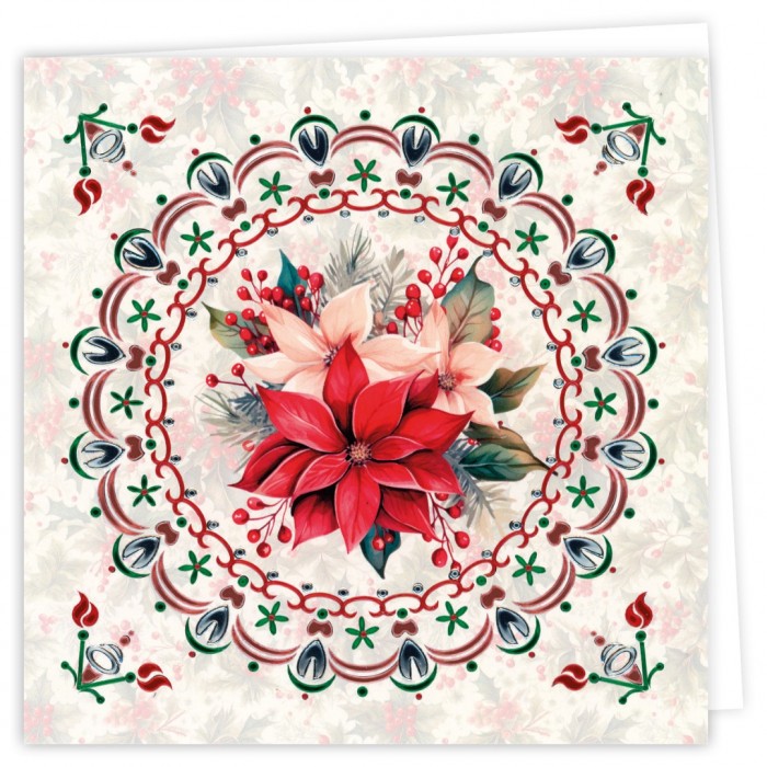 Hobbydots Cards Nr. 30 Poinsettia - Afbeelding 3