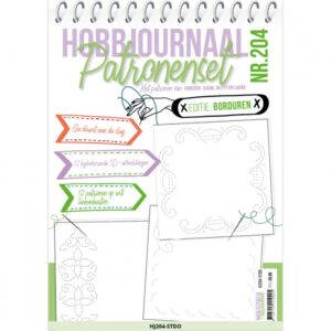Hobbyjournaal Patronenset Nr. 204 Borduren