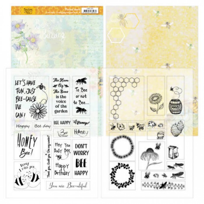 Mica Sheets - Jeanine's Art - Buzzing Bees - JAMC1001