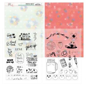 Mica Sheets - Jeanine's Art - Well Wishes - JAMC1004