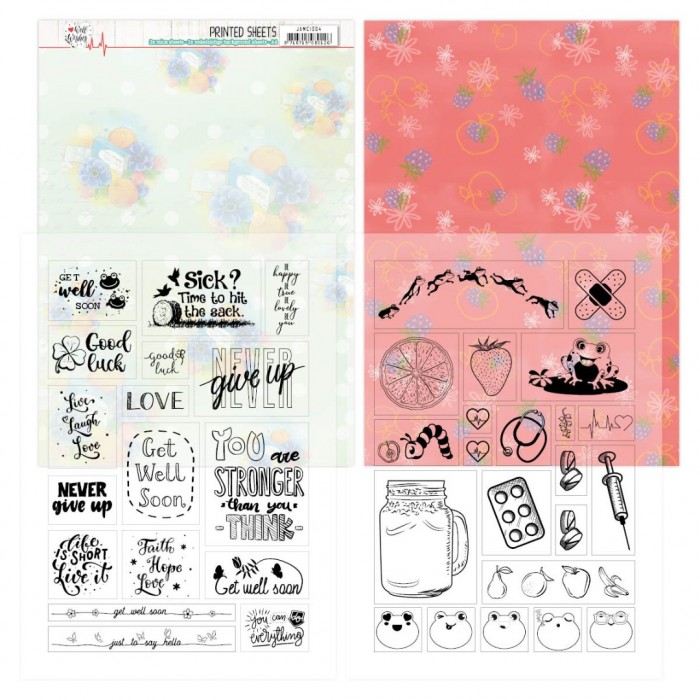 Mica Sheets - Jeanine's Art - Well Wishes - JAMC1004