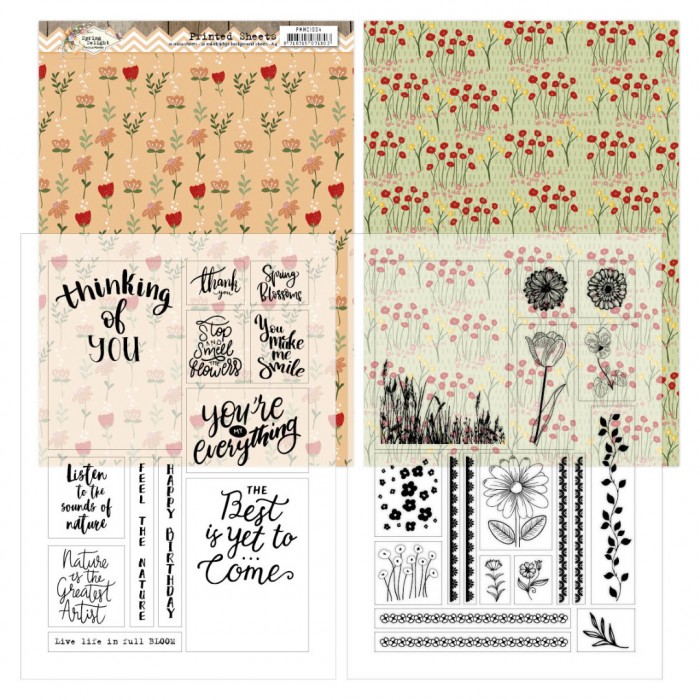 Mica Sheets - Precious Marieke - Spring Delight - PMMC1004