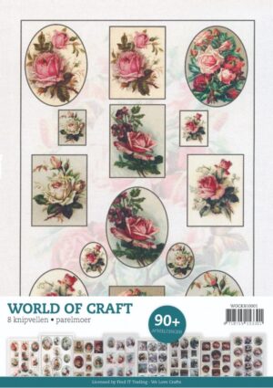 World of Craft - Knipvellen - Scenery - Flowers and Animals 1 - WOCKB10001