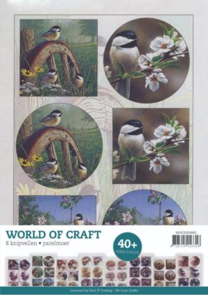 World of Craft - Knipvellen - Scenery - Flowers and Animals 2 - WOCKB10002
