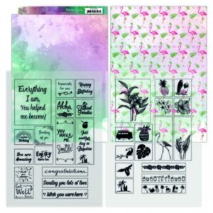 Mica Sheets - Yvonne Creations - Happy Tropics - YCMC1002