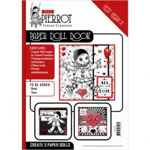 Petit Pierrot paper doll kaarten