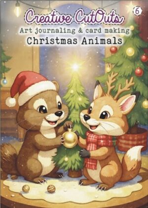 Creative Cut Outs art journaling and card making 6 - Christmas animals